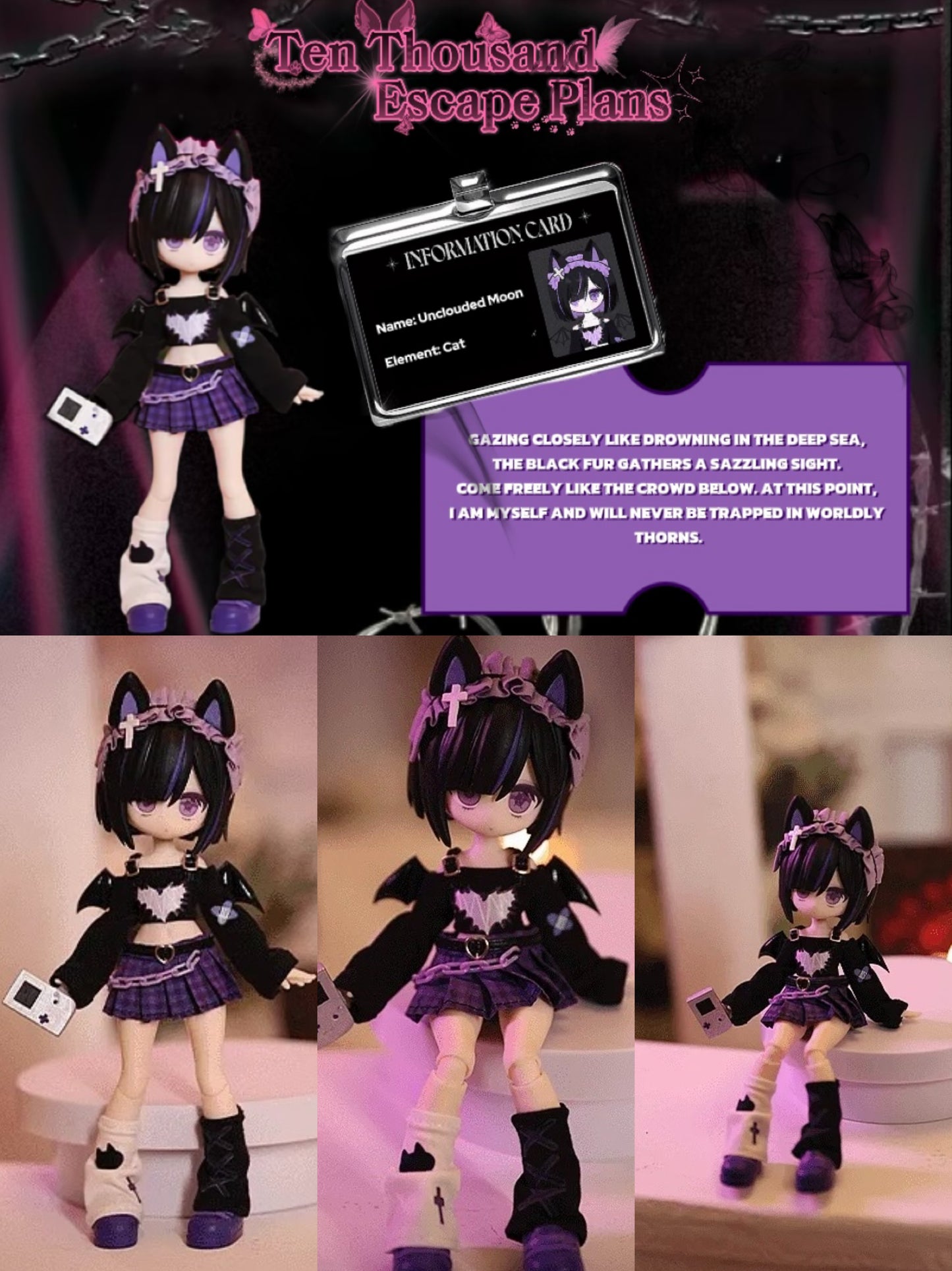 *Pre-Order* Ten Thousand Escape Plans BJD Doll Blind Box